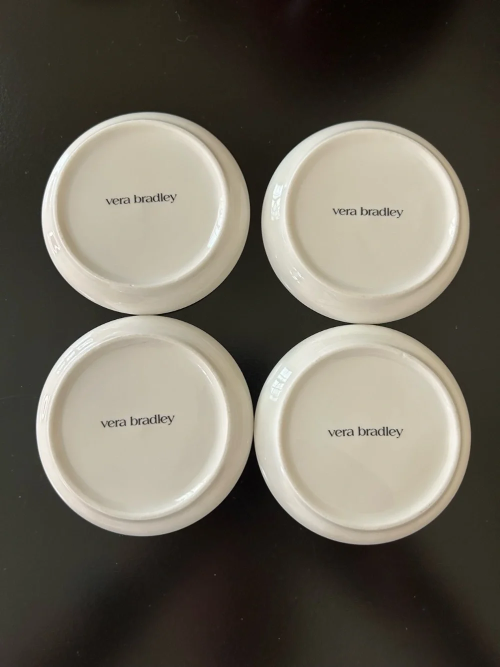Vera Bradley Floral Ceramic Coaster Set of 4